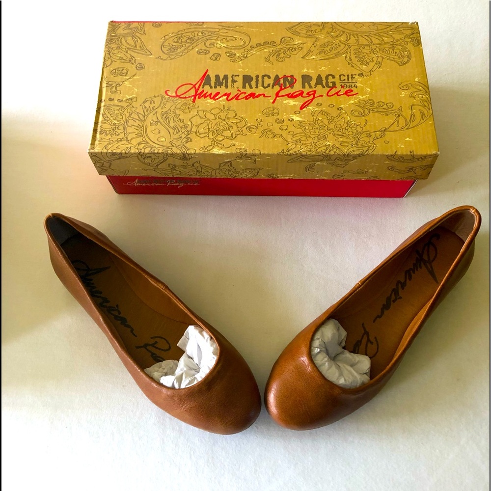 American Rag Brown Flats Size 6M